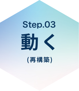 Step3動く(再構築)